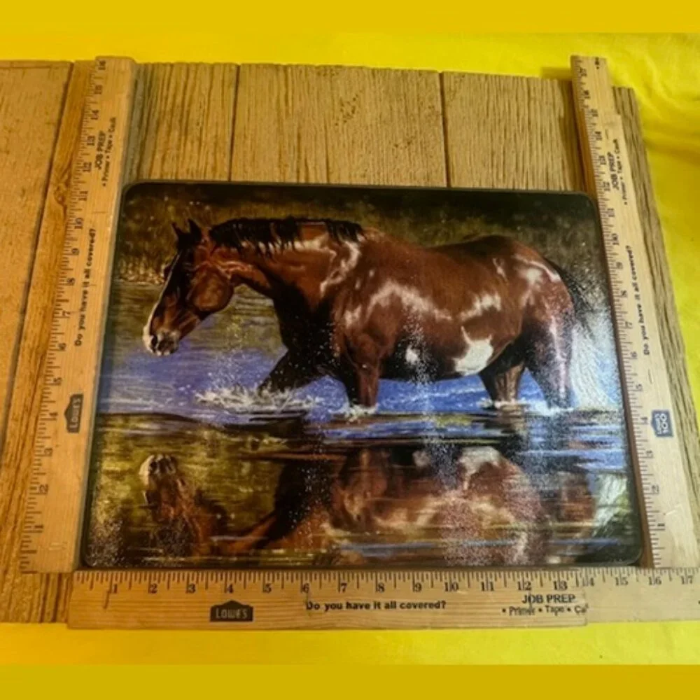 Horse Scene Cutting Board 16
